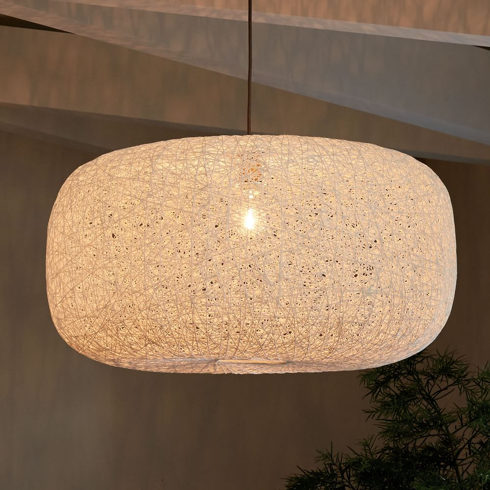 Open Weave Pendant (30") | West Elm (US)