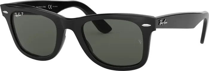 Ray-Ban 50mm Classic Wayfarer Polarized Sunglasses | Nordstrom | Nordstrom