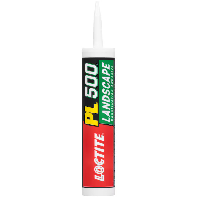 LOCTITE PL 500 Landscape Block Off-white Solvent Exterior Construction Adhesive (10-fl oz) | Lowe's