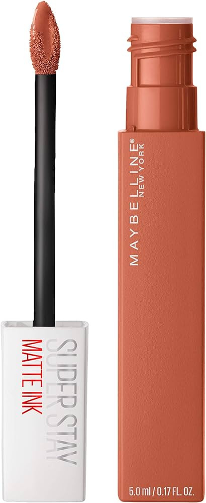 Maybelline New York SuperStay Matte Ink Un-nude Liquid Lipstick, Fighter, 0.17 Ounce | Amazon (US)