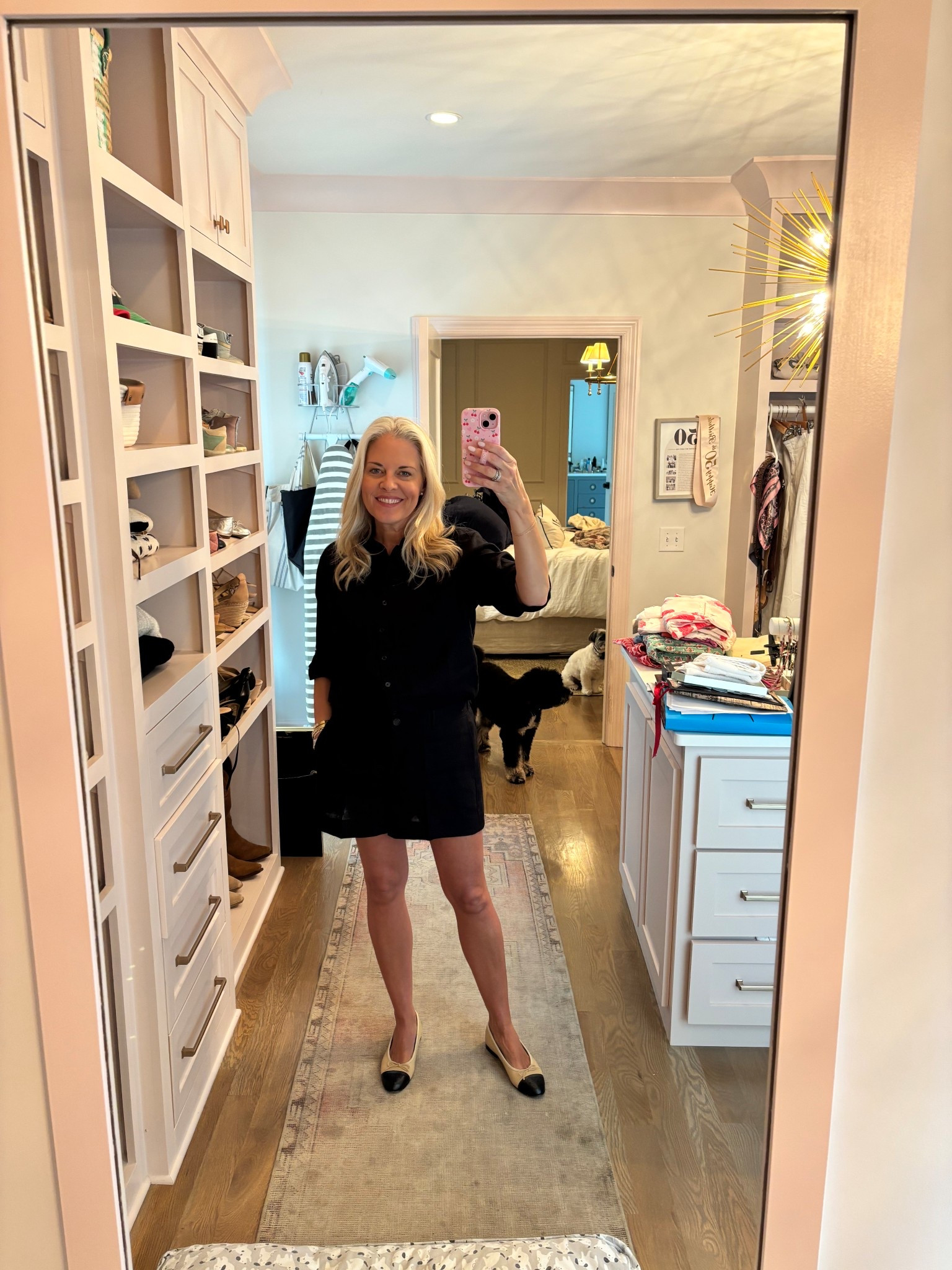 It’s 80 degrees in Nashville today so linen it is. These shorts are on sale too. 