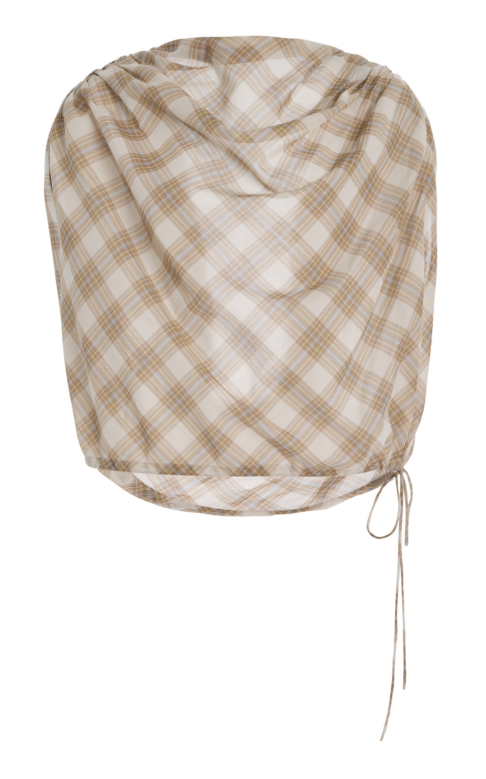 Naia Draped Cotton-Blend Top | Moda Operandi (Global)