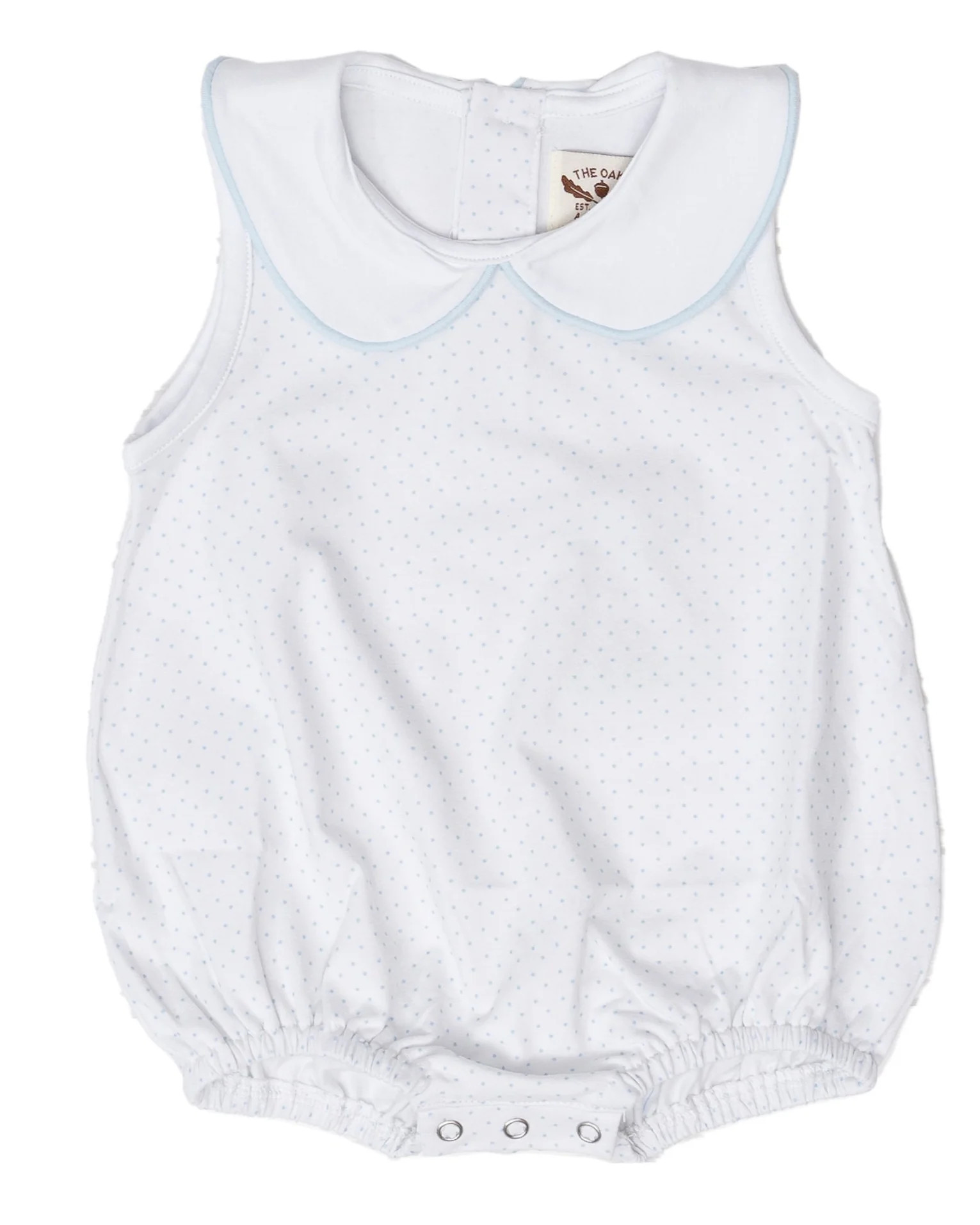 Boys Blue Bitty Dot Bubble | The Oaks Apparel Company
