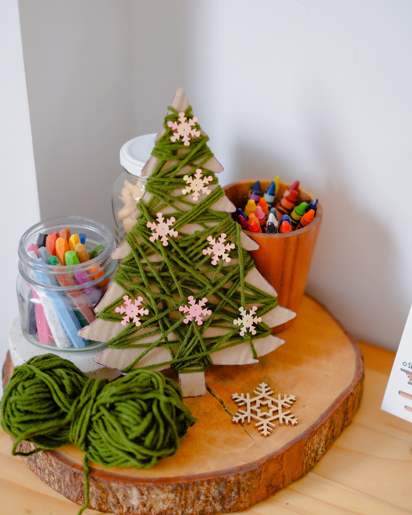 There are so many fun crafts and activities you can do with our FREE Nature Templates! 🤩

Like this yarn wrapped evergreen tree craft! 🌲

👉🏼 Download our Nature Templates FREEBIE which includes over 20 templates on our website - www.morningstogether.com

Want to make this too? See below for a list of supplies and instructions.

Supplies:
🌲 Evergreen tree template (freebie)
🌲 Green yarn
🌲 Cardboard
🌲 Snowflake sequins (optional)
🌲 Glue gun + hot glue

Instructions:
1️⃣ Print the evergreen tree template.
2️⃣ Cut and trace the template onto a piece of cardboard.
3️⃣ Cut out the cardboard tree.
4️⃣ Glue one end of the yarn to the back of the cardboard tree.
5️⃣ Start wrapping the yarn around the cardboard tree and continue wrapping until the tree is mostly covered.
6️⃣ You can either tie the other end of the yarn to the back or hot glue it.
7️⃣ Using hot glue, add snowflake sequins or any other decorations of your choice.

We hope you enjoy this fun and simple craft.

#LTKKids #LTKSeasonal #LTKHoliday