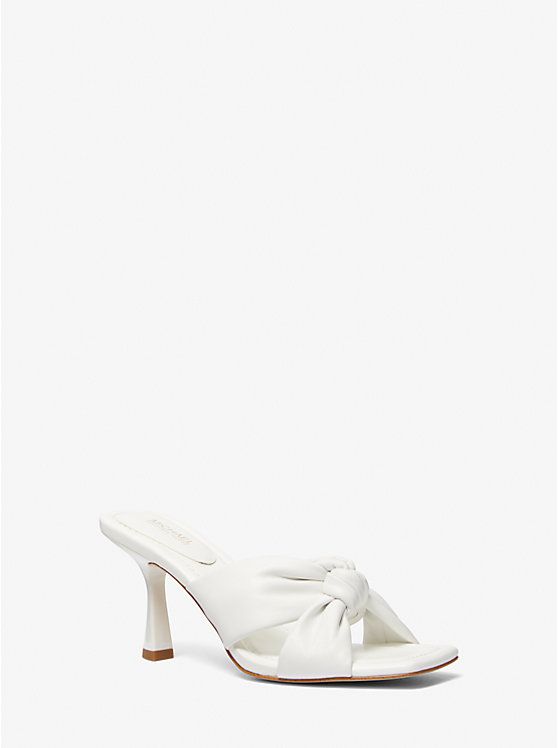 Elena Leather Sandal | Michael Kors US