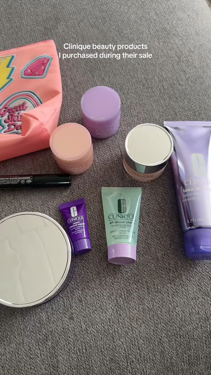 Clinique beauty products. Sharing skincare products and recommendations. Their sale ends very soon!

#LTKWatchNow #LTKSaleAlert #LTKBeauty