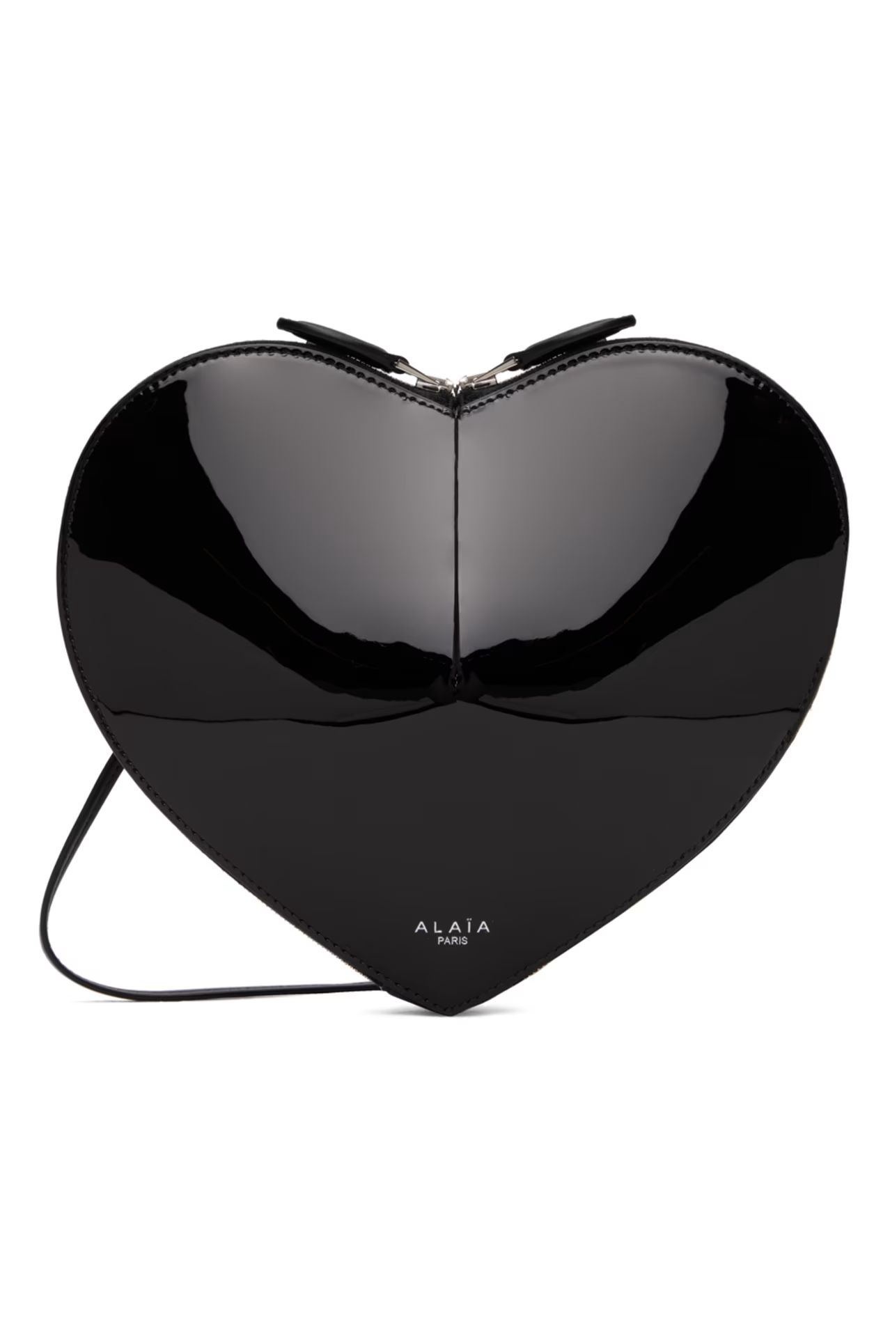 ALAÏA - Black 'Le Cœur' Bag | SSENSE