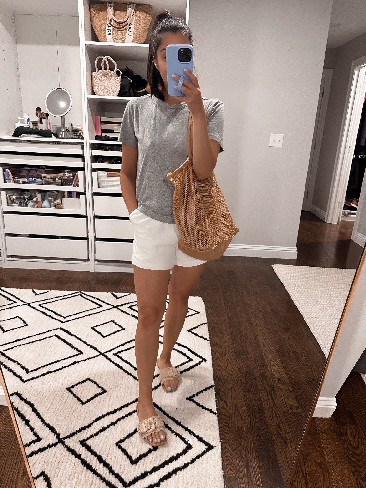 Perfect daytime vacation look 🩶
This was so comfortable but chic at the same time! Ps. This beach bag is so cute, affordable, and packs up so easy in your suitcase!


Vacation outfit, vacation daytime look, day out, vacation day outfit, vacation looks, linen shorts, white shorts, petite looks, white linen shorts, abercrombie find

#LTKFindsUnder50 #LTKPetite