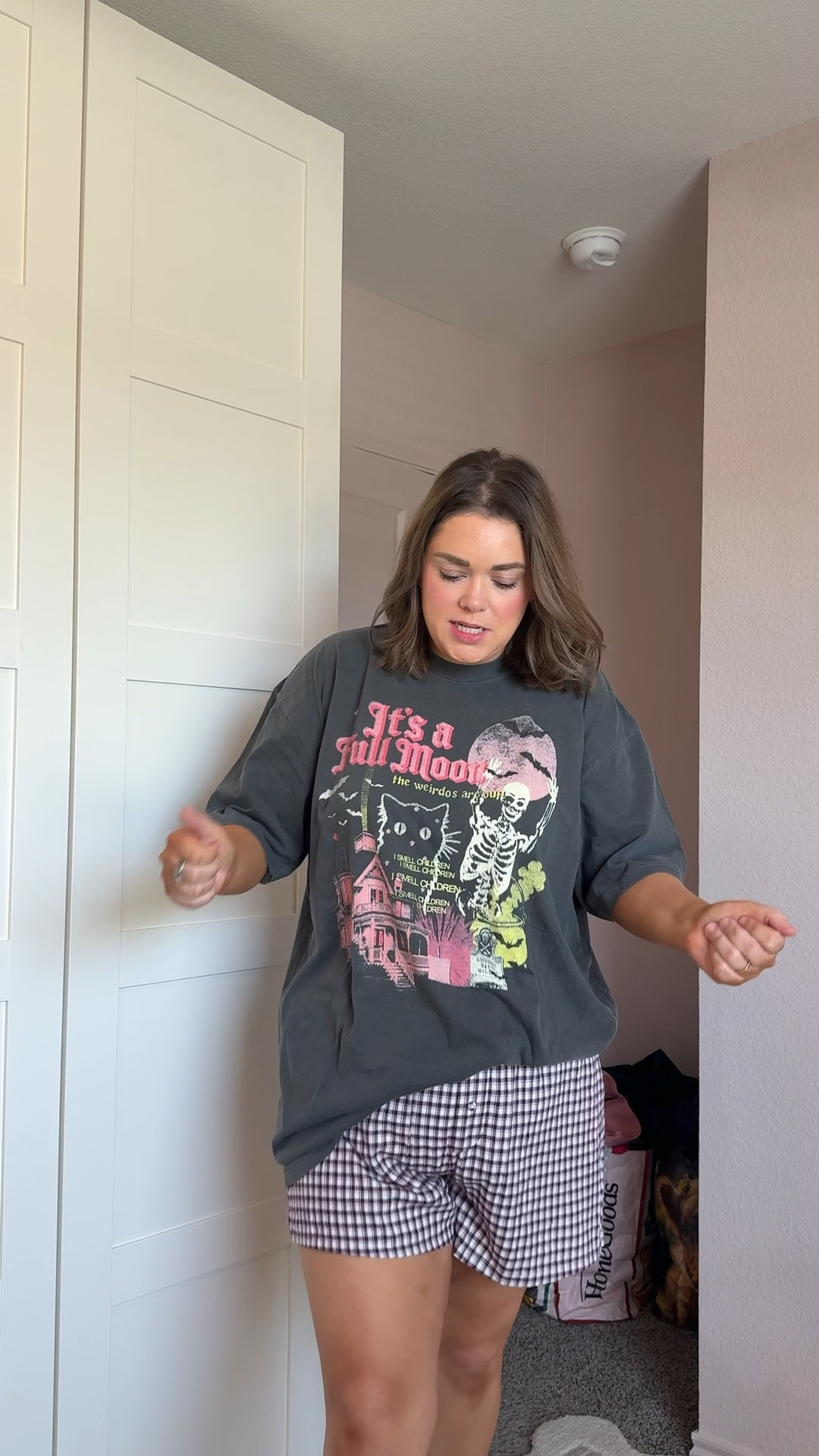 Shop Kristin jones Halloween tees I’m wearing 2x in tee and xl in boxer shorts

#LTKMidsize