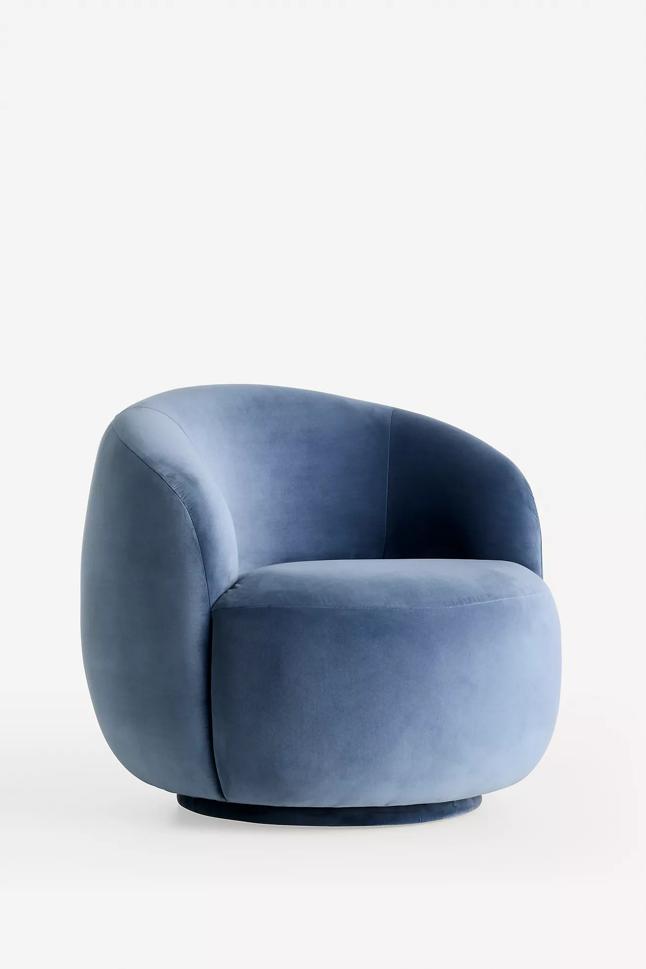 Cosette Velvet Swivel Chair | Anthropologie (US)