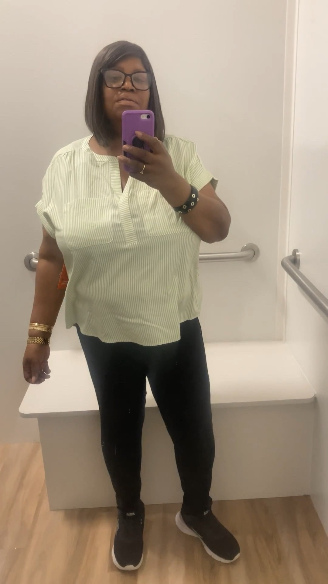 Women’s Hearts of Palm Aqua Fresh Short Sleeve Stripe Blouse #ad #ltk #ltkplussize #linkinbio

#LTKootd #LTKOver40 #LTKPlusSize