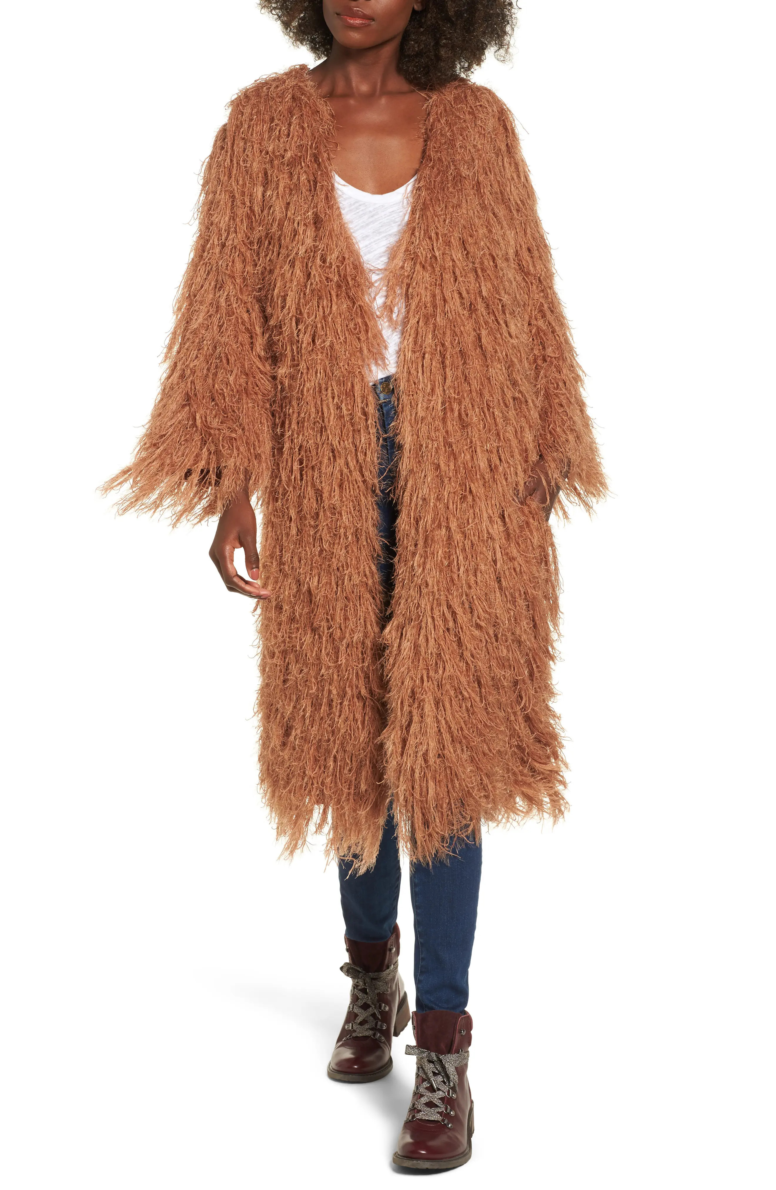 Shaggy Car Coat | Nordstrom