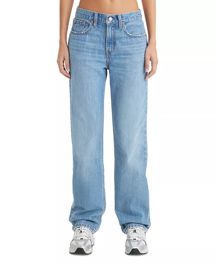 Levi's Low Pro Classic Straight-Leg High Rise Jeans - Macy's | Macys (US)