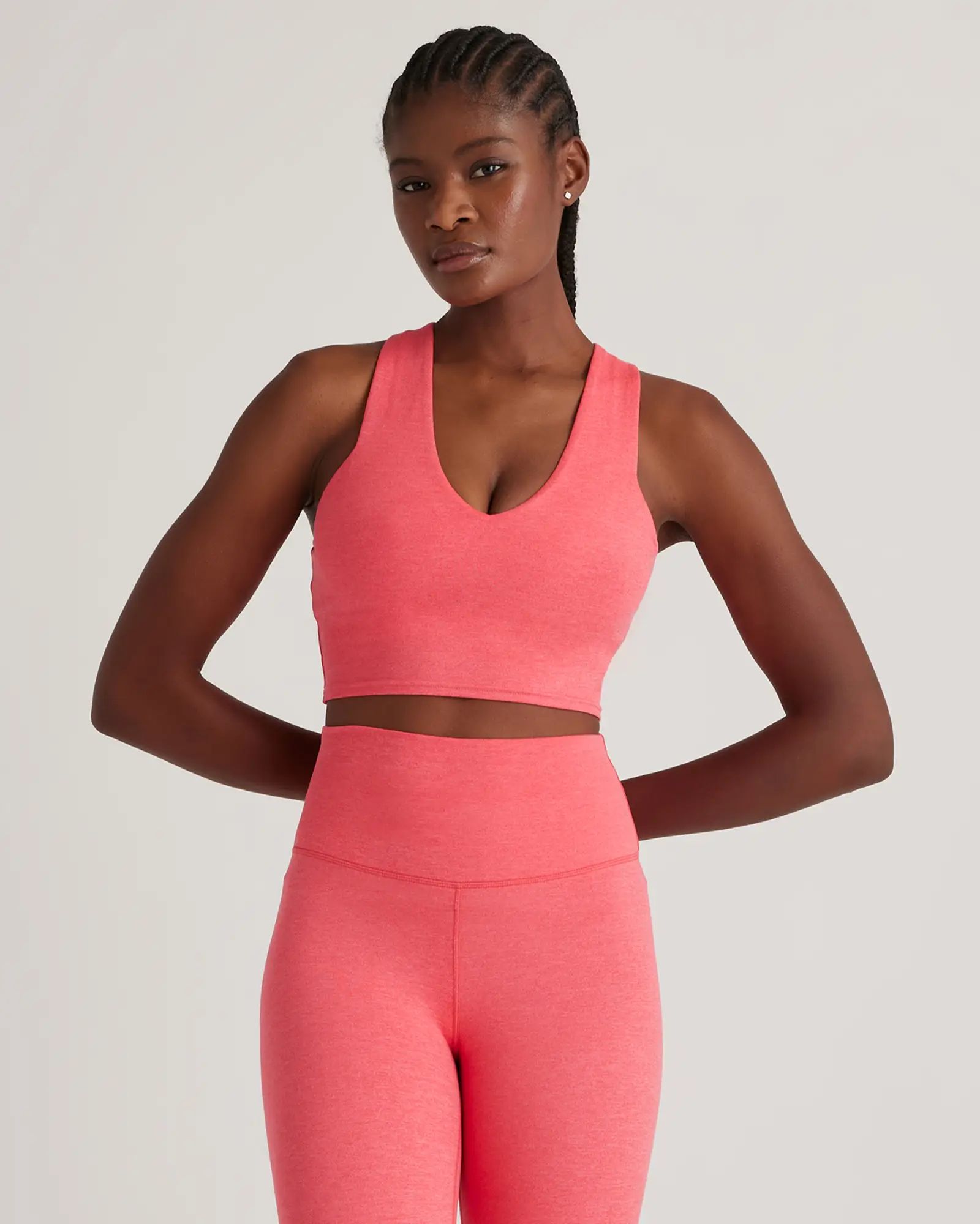 Ultra-Soft V-Neck Cropped Tank | Quince