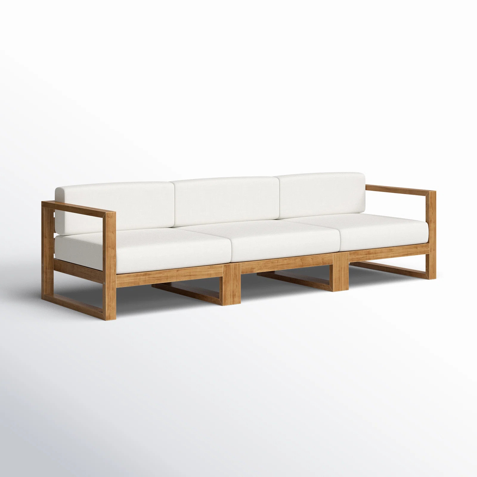 Upland 102" Teak Outdoor Sofa | AllModern