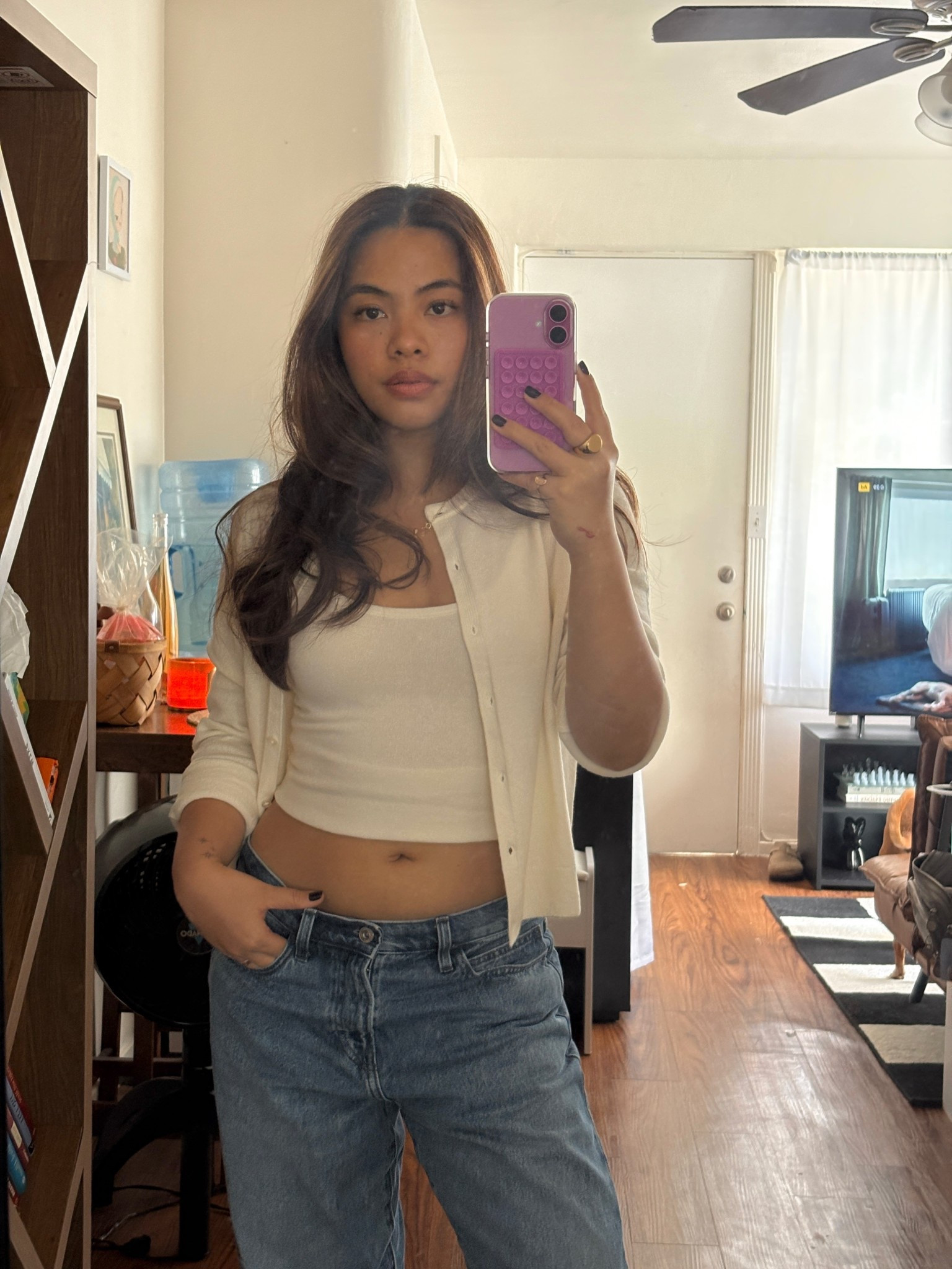 white tank & jeans = everyday uniform 

#LTKPetite #LTKSaleAlert #LTKStyleTip