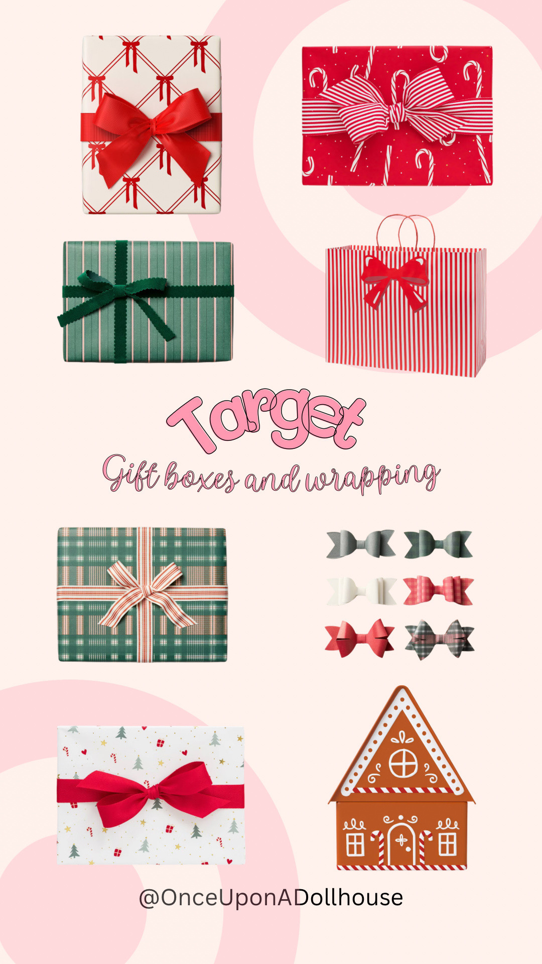 Target Gift boxes and wrapping! 

#LTKFindsUnder50 #LTKHoliday #LTKGiftGuide