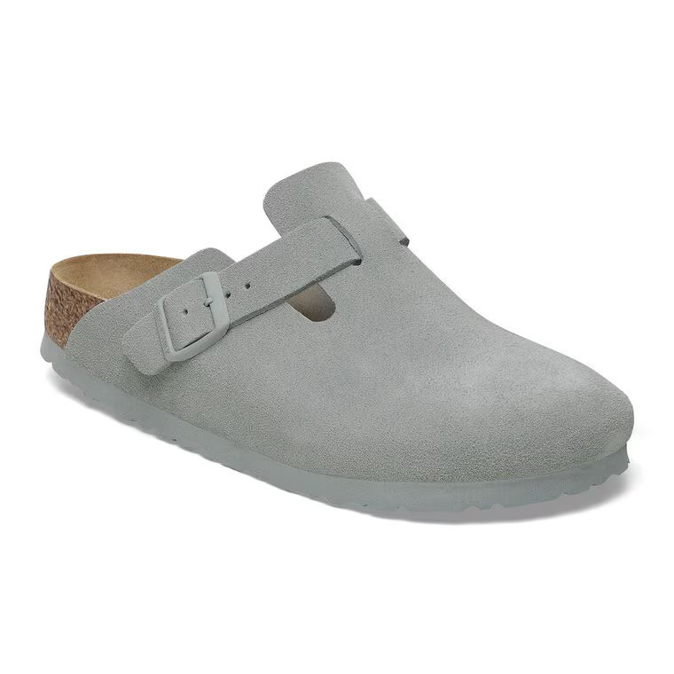 Boston Suede Leather Thyme | BIRKENSTOCK | Birkenstock USA