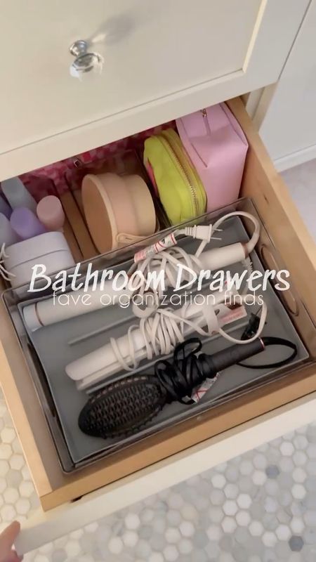 Must have bathroom organization and storage!! Love these bins for organizing all your beauty and bath essentials!

(3/27)

#LTKhome #LTKVideo #LTKstyletip
