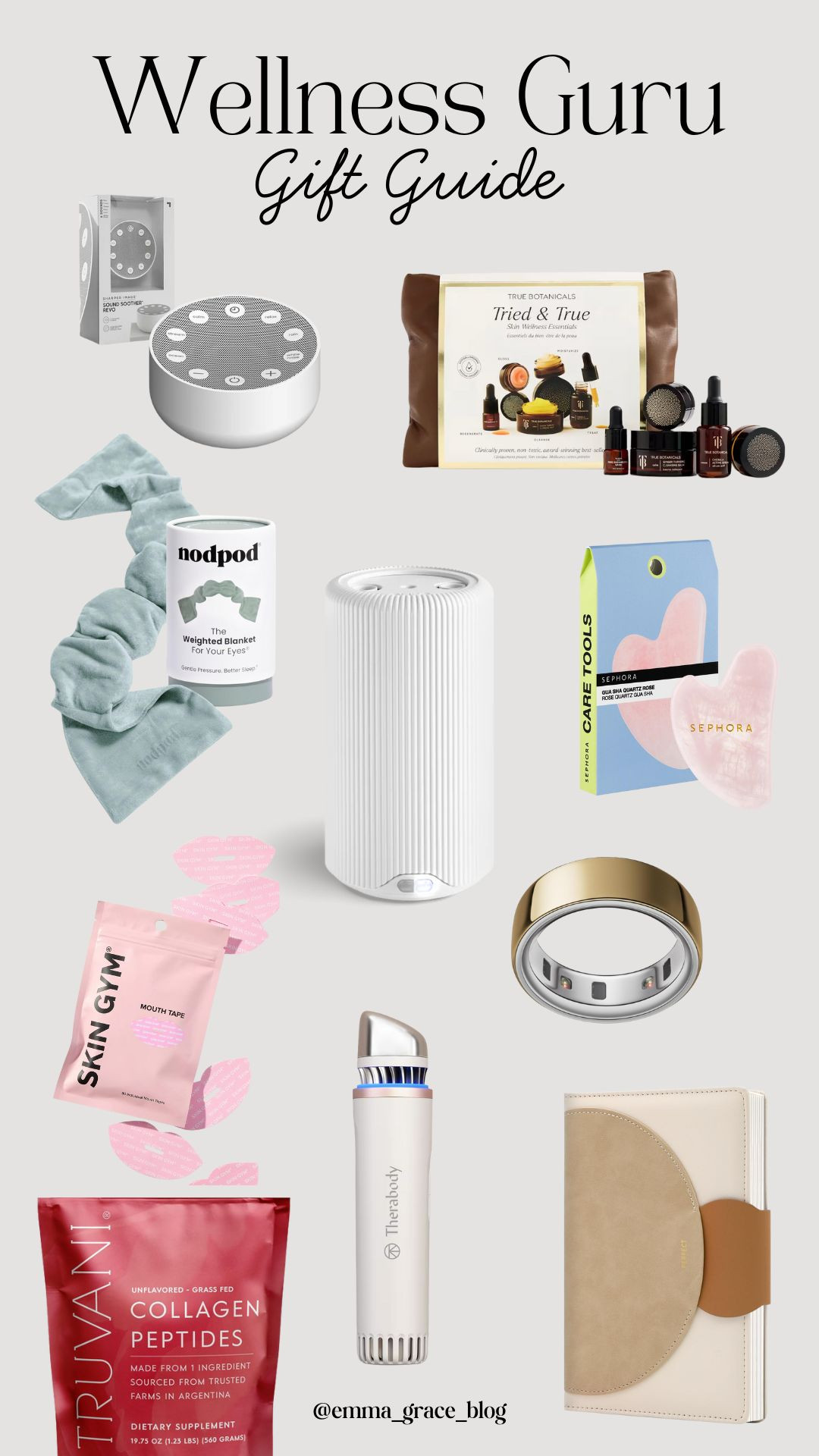 Gift ideas for the wellness guru 

#LTKGiftGuide #LTKfitnessgoals #LTKHoliday