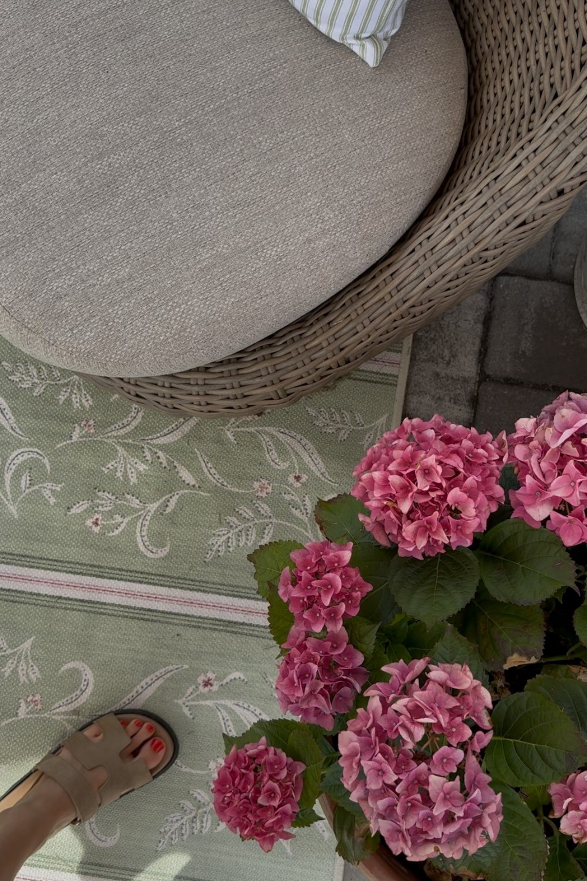 Timeless outdoor patio rug from @ruggable 🤎 love that I can throw in the wash when it gets too dirty.

#LTKHome #LTKSummerEdit