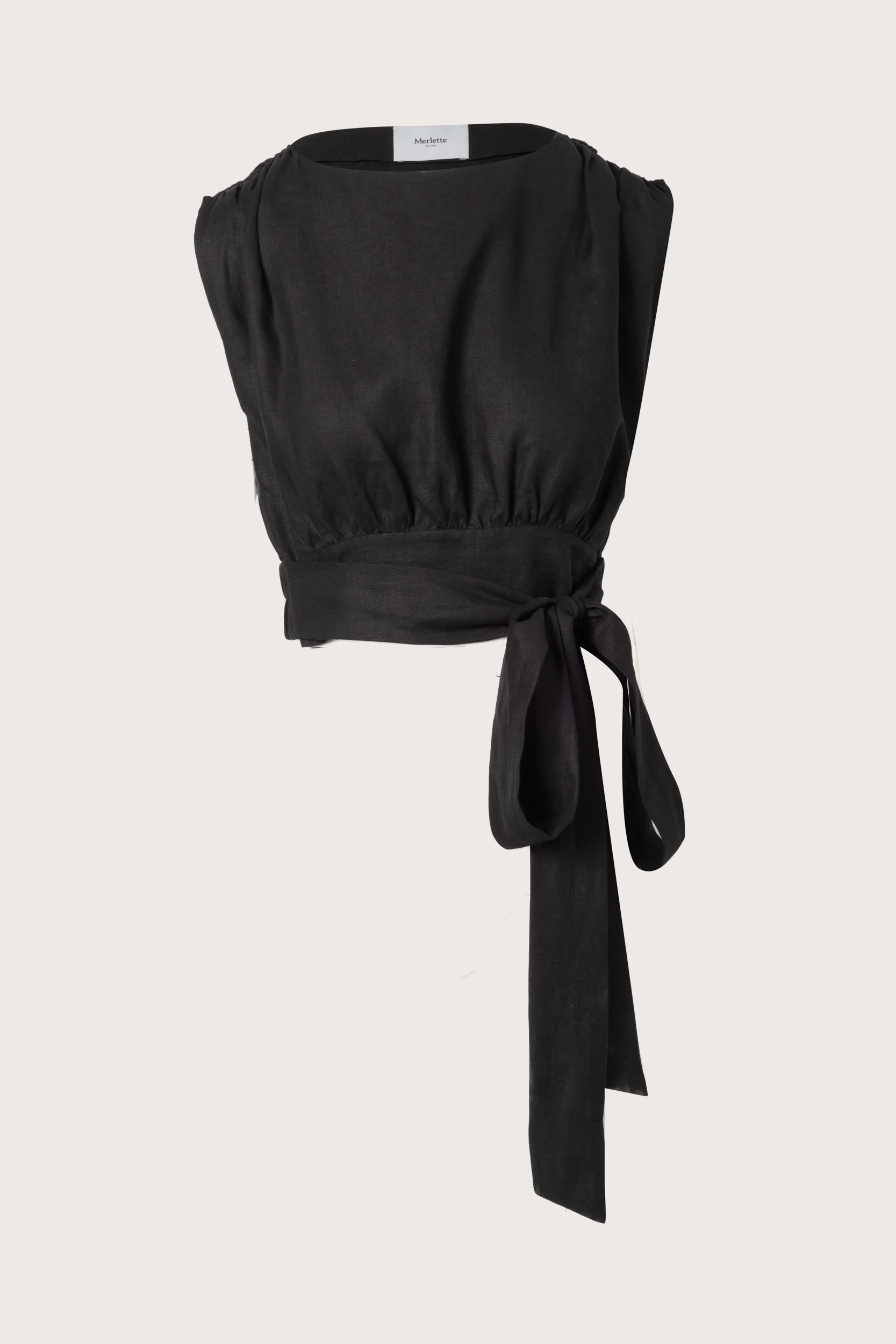 Shaan Top in Black | Merlette NYC