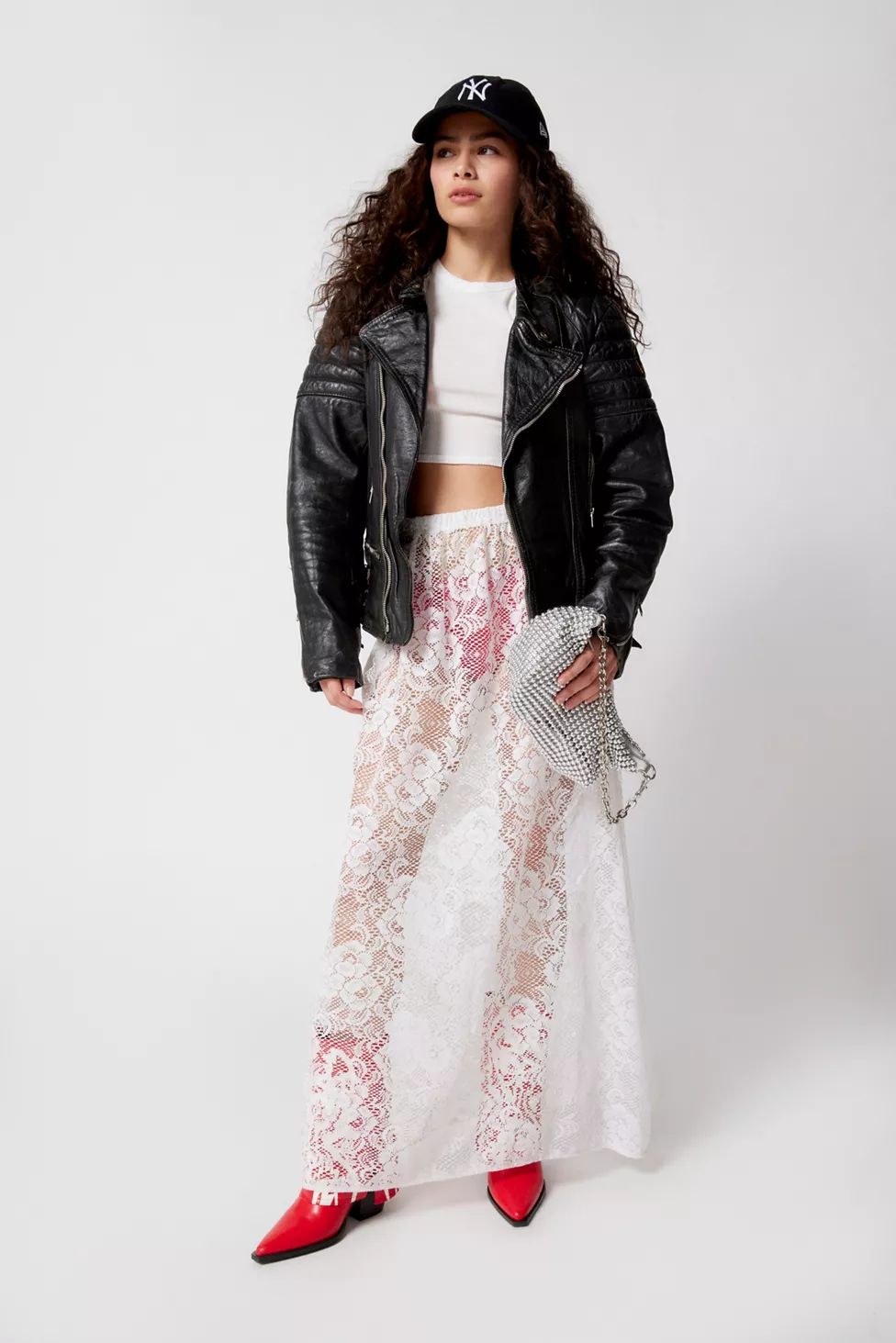 Urban Renewal Remade Lace Maxi Skirt | Urban Outfitters (US and RoW)