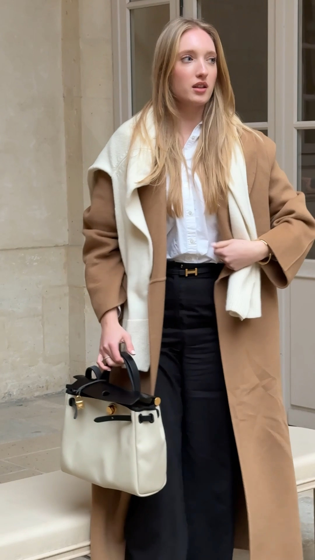 Classic and chic look in paris wearing toteme and sezane 

#LTKstyletip #LTKFashionMonth #LTKeurope