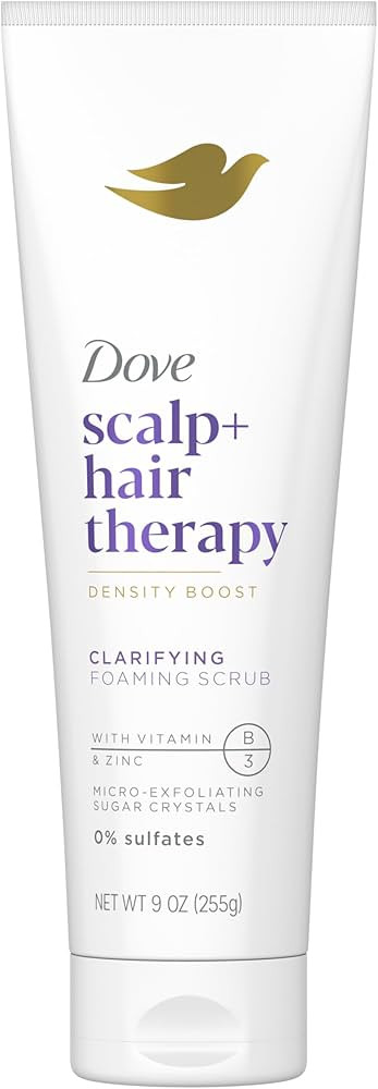 Dove Density Boost Clarifying Foaming Scrub Scalp + Hair Therapy for gentle scalp exfoliation, wi... | Amazon (US)
