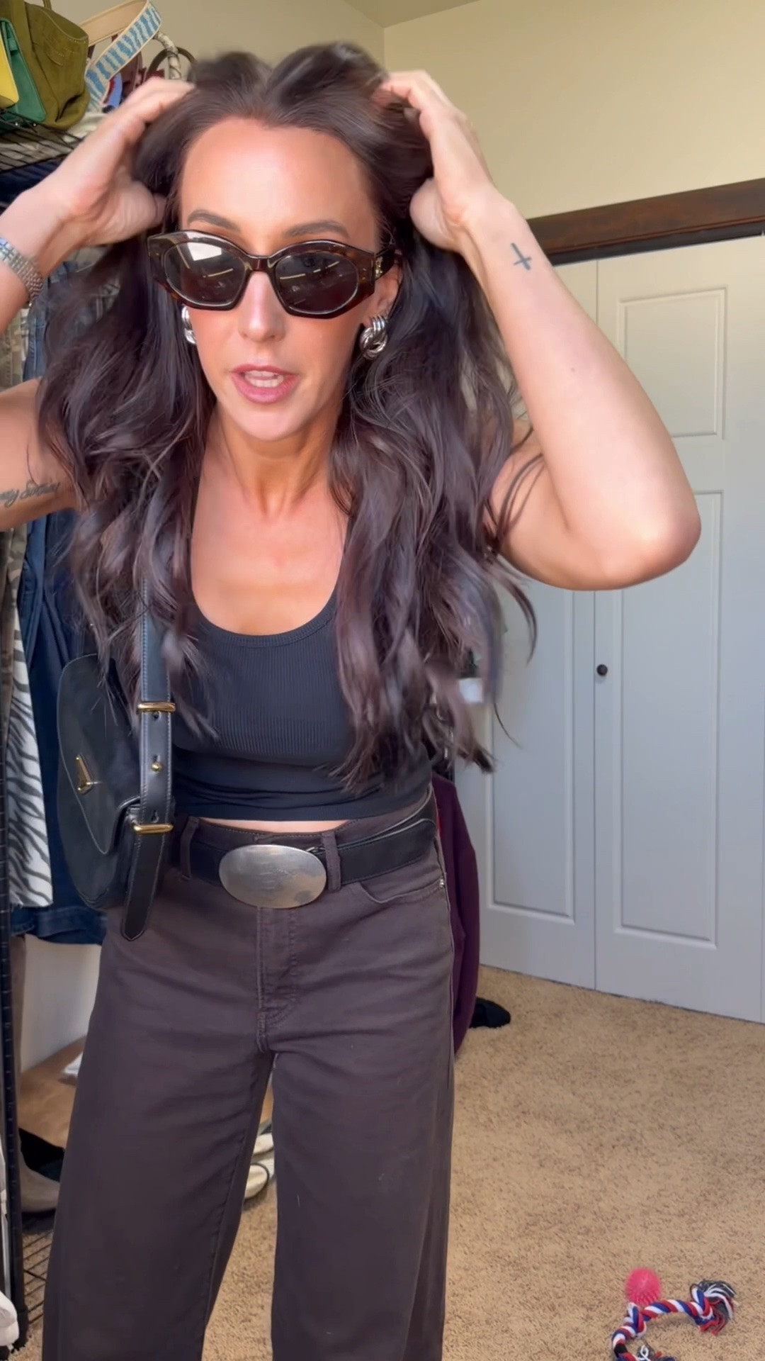 GRWM for a day of back to school shopping 🛍️ 

Tank: M
Denim: 4L

#LTKgrwm #LTKootd #LTKmorningroutine
