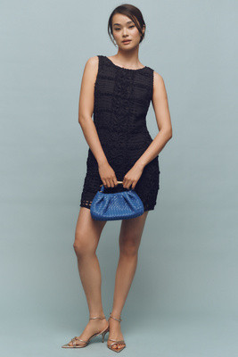 Endless Rose Sleeveless Crew-Neck Textured Mini Dress | Anthropologie (US)