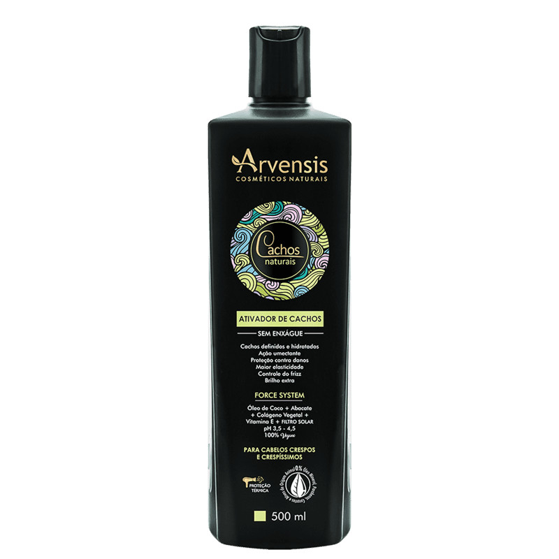 Arvensis Cosméticos Naturais Cachos Naturais Crespos e Crespíssimos
             - Ativador de ... | Beleza Na Web (BR)