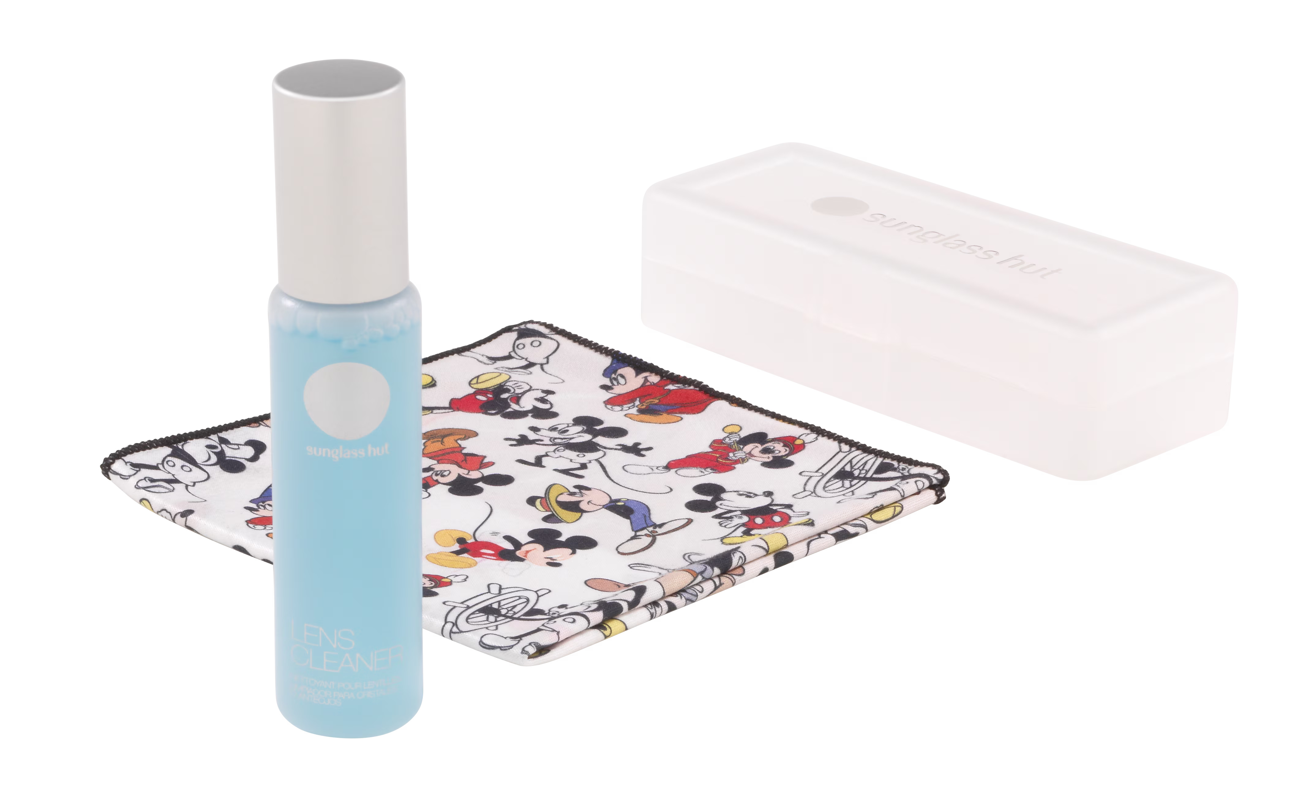 Sunglass Hut Collection AHU001ACK Mickey Cleaning Kit  ( - ) with Transparent lenses and Multicol... | Sunglass Hut (US)