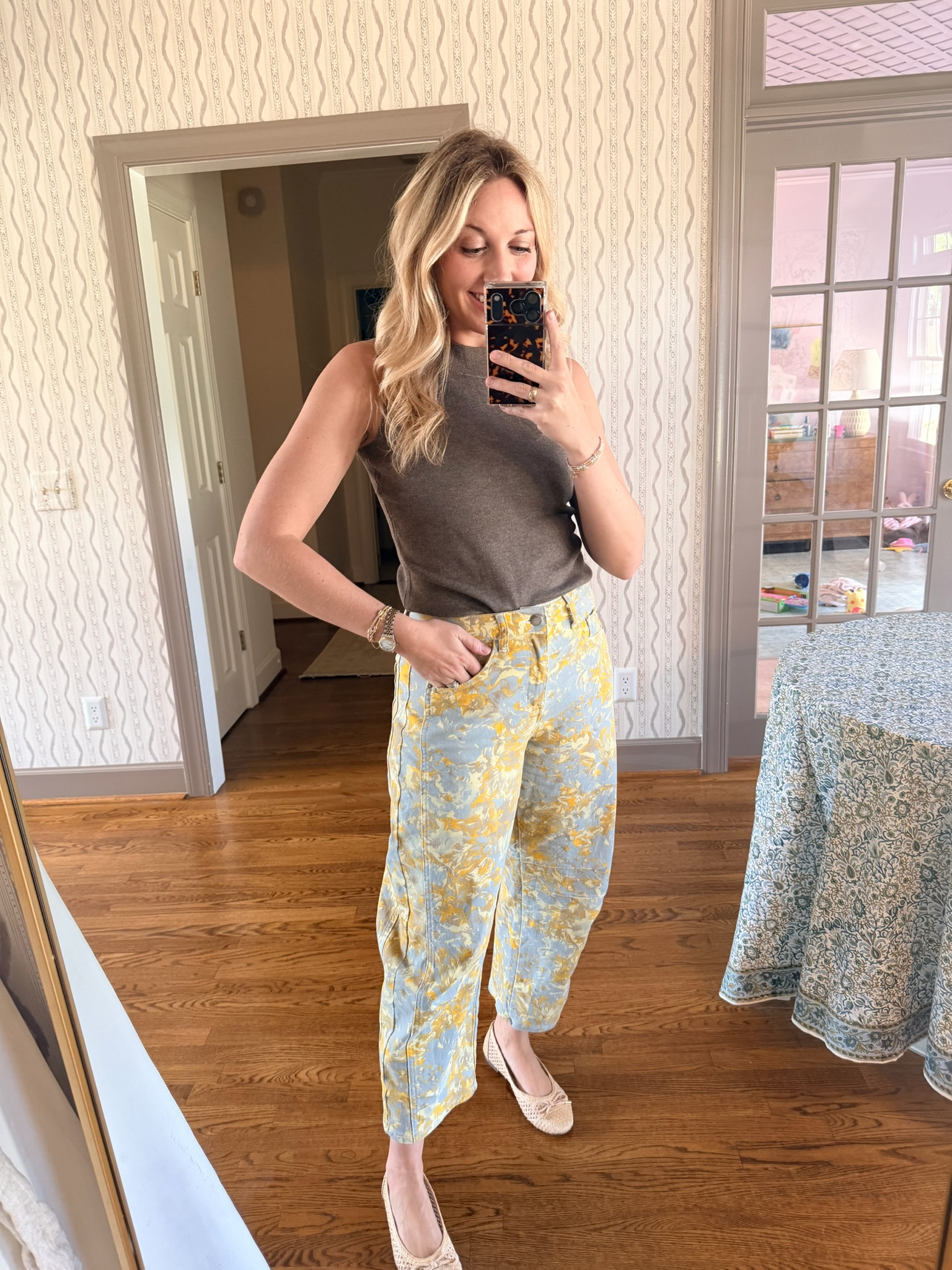 Amazon fashion finds! These jeans are SO flattering and so much fun! My top is on sale for $14 and my shoes are 46% off too!! 

#AmazonFashion #Amazon #TheSouthernSource 

 #LTKdayinmylife #LTKootd #LTKSaleAlert