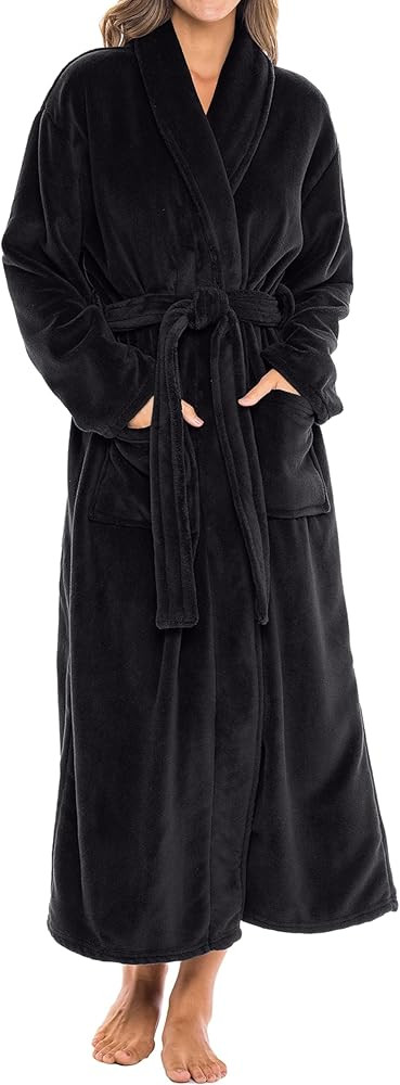 Alexander Del Rossa Womens Robe, Long Plush Robes for Women Bathrobe, Plus Size Robe, Plush Robe | Amazon (US)