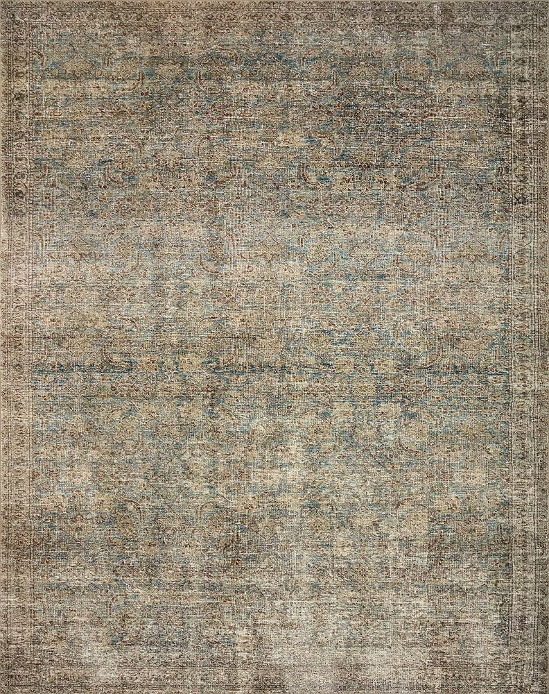 Amber Lewis x Loloi Morgan Collection MOG-04 Sea / Sage 7'-3" x 9'-3" Area Rug feat. CloudPile | Amazon (US)