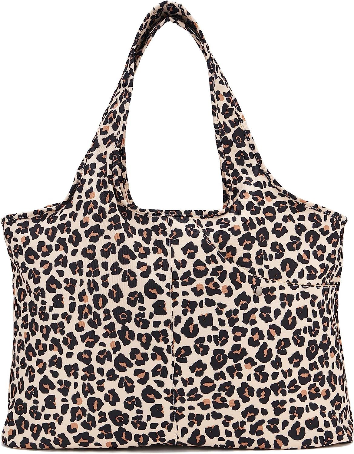 ZOOEASS Women Fashion Large Tote Shoulder Handbag Waterproof Tote Bag Multi-function Nylon Travel... | Amazon (US)