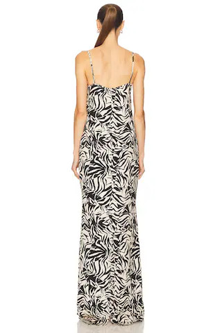The New Arrivals by Ilkyaz Isis Maxi Dress in Zebra Exotique | Revolve Clothing (Global)