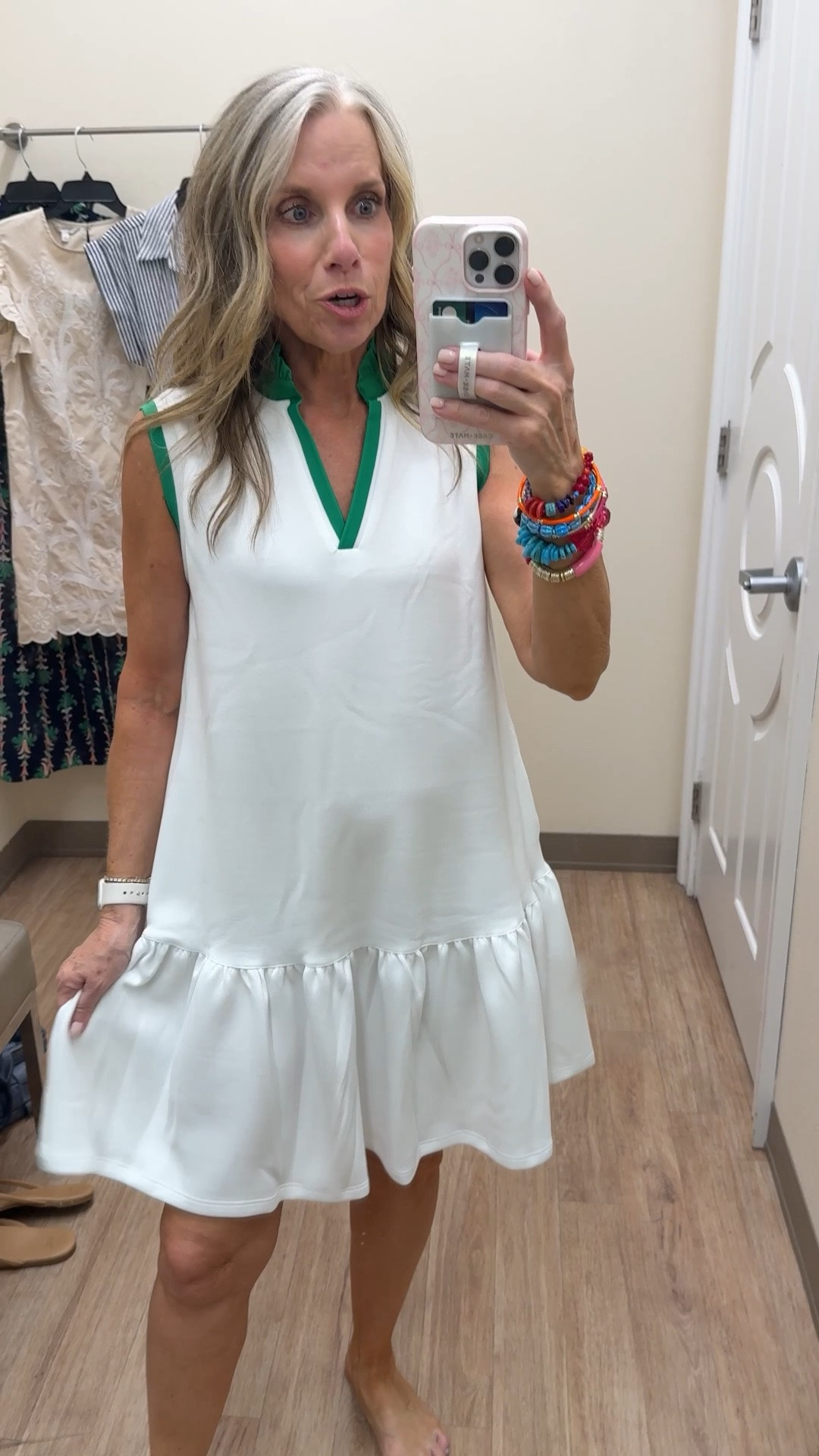 Wearing XS. this is so cute and super soft. Wear around town, for vacay or add boy shorts for pickleball. Use code COAST20 on Allie + Bess

#LTKootd #LTKOver40 #LTKSaleAlert