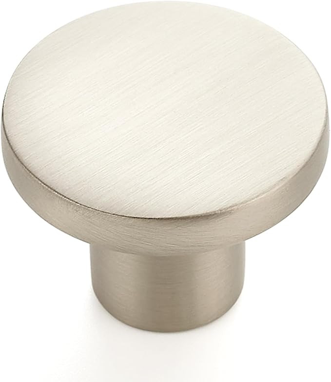 10 Pack Cabinet Knobs Dresser Knobs - 1.18 Inch Drawer Knobs Silver Kitchen Cabinet Knobs for Cab... | Amazon (US)