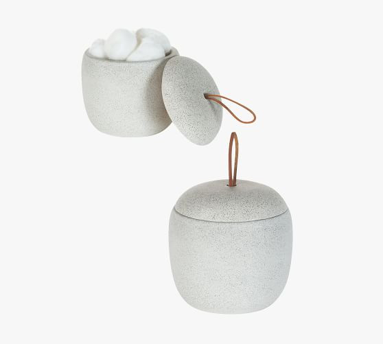 Siegert Cement Bathroom Accessories | Pottery Barn (US)