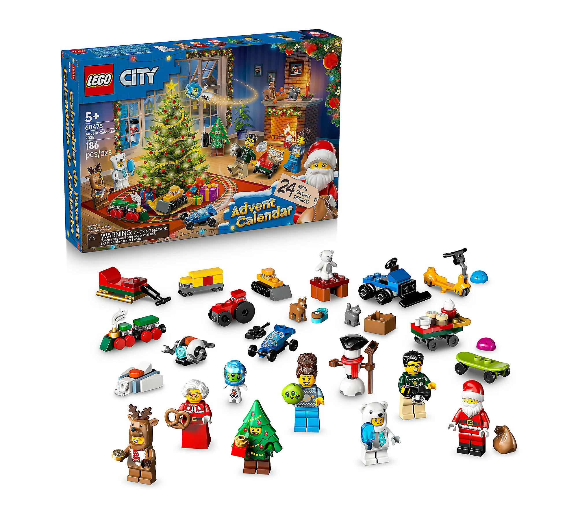 LEGO City Advent Calendar 2025, Christmas Gift for Ages 5 and | QVC