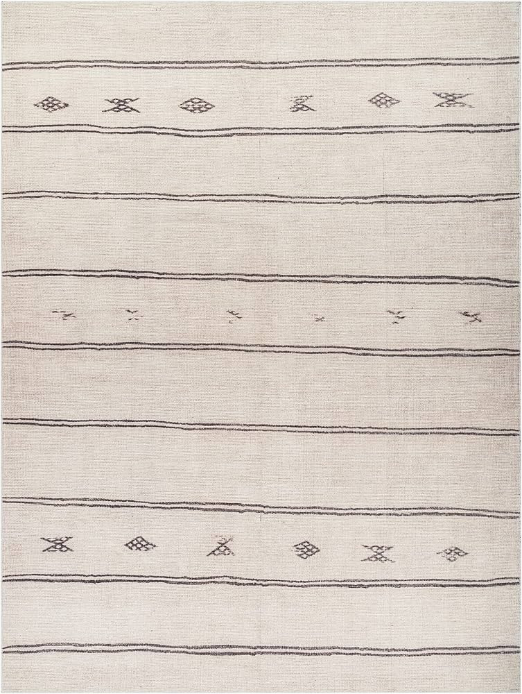 Becki Owens x Surya Rivi Moroccan Area Rug , 9'2" x 12', Light Grey | Amazon (US)