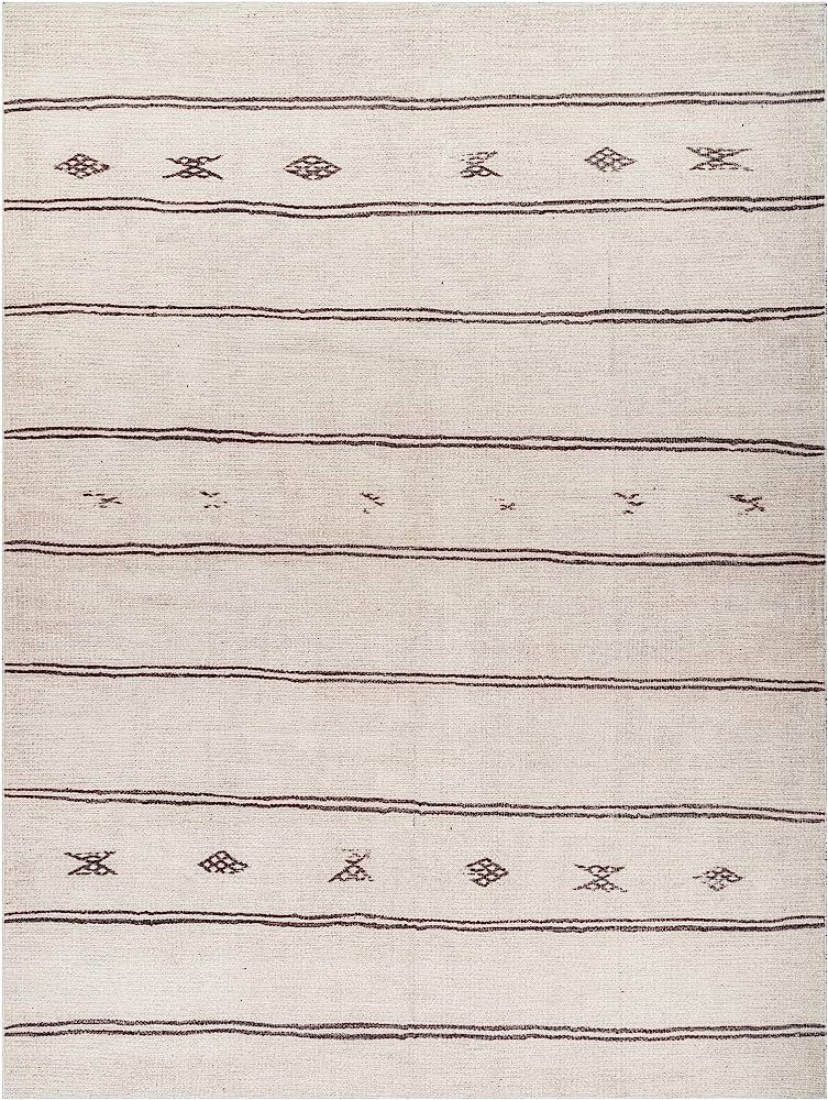 Becki Owens x Surya Rivi Moroccan Area Rug , 9'2" x 12', Light Grey | Amazon (US)