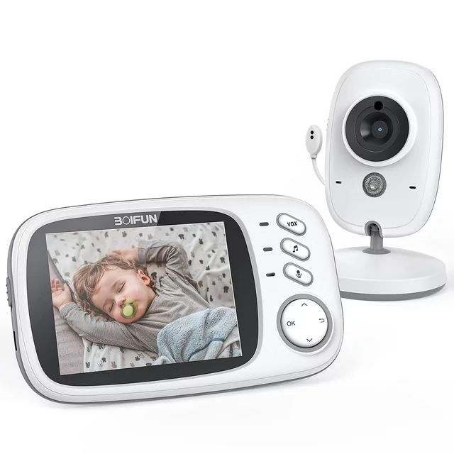 BOIFUN Baby Monitor with Camera and Audio, No WiFi, VOX Mode, Night Vision, 3.2'' HD Screen, Two-... | Walmart (US)