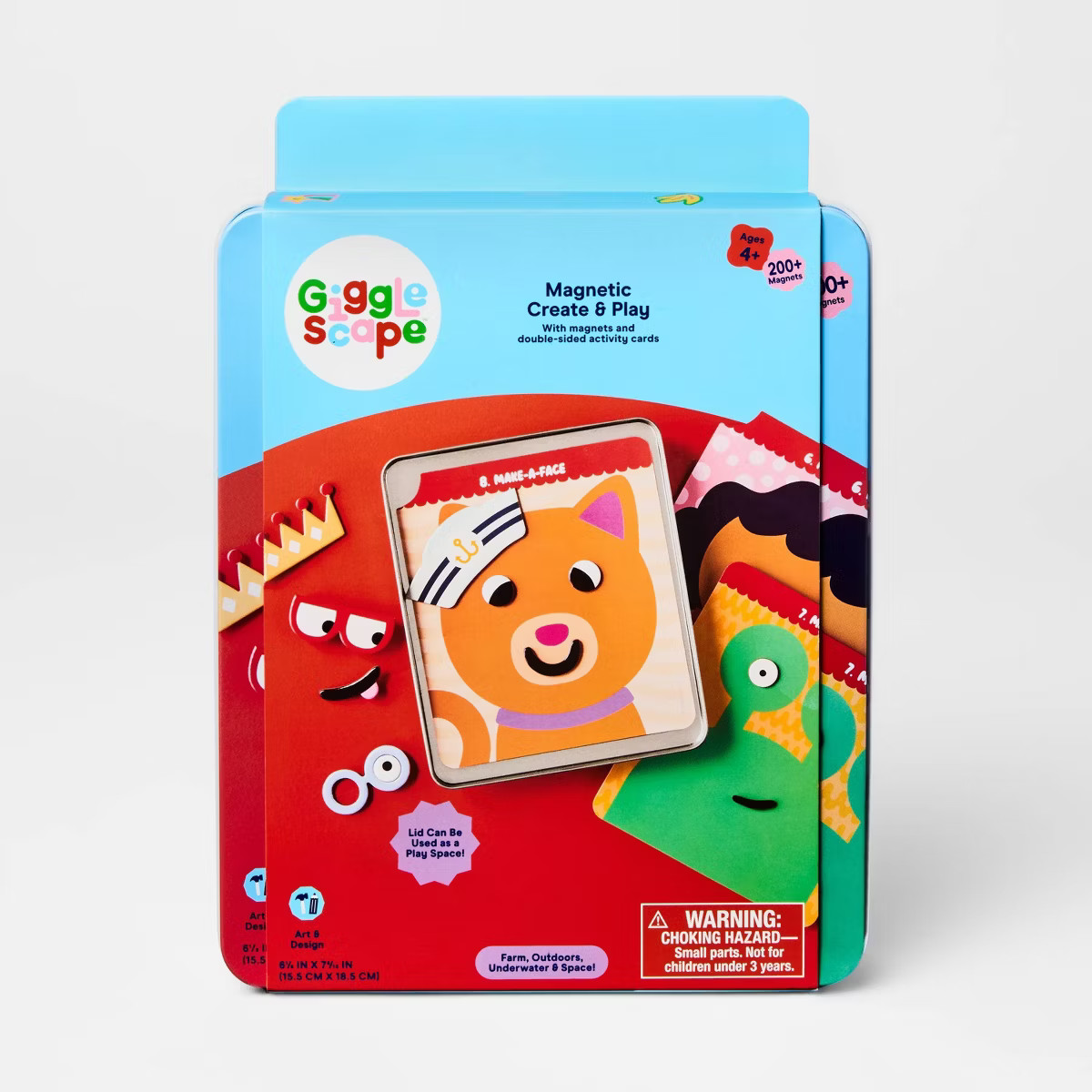 Magnetic Create & Play - Gigglescape™: Magnetic Building Sets, Creative Thinking, 50 Pieces, Ag... | Target