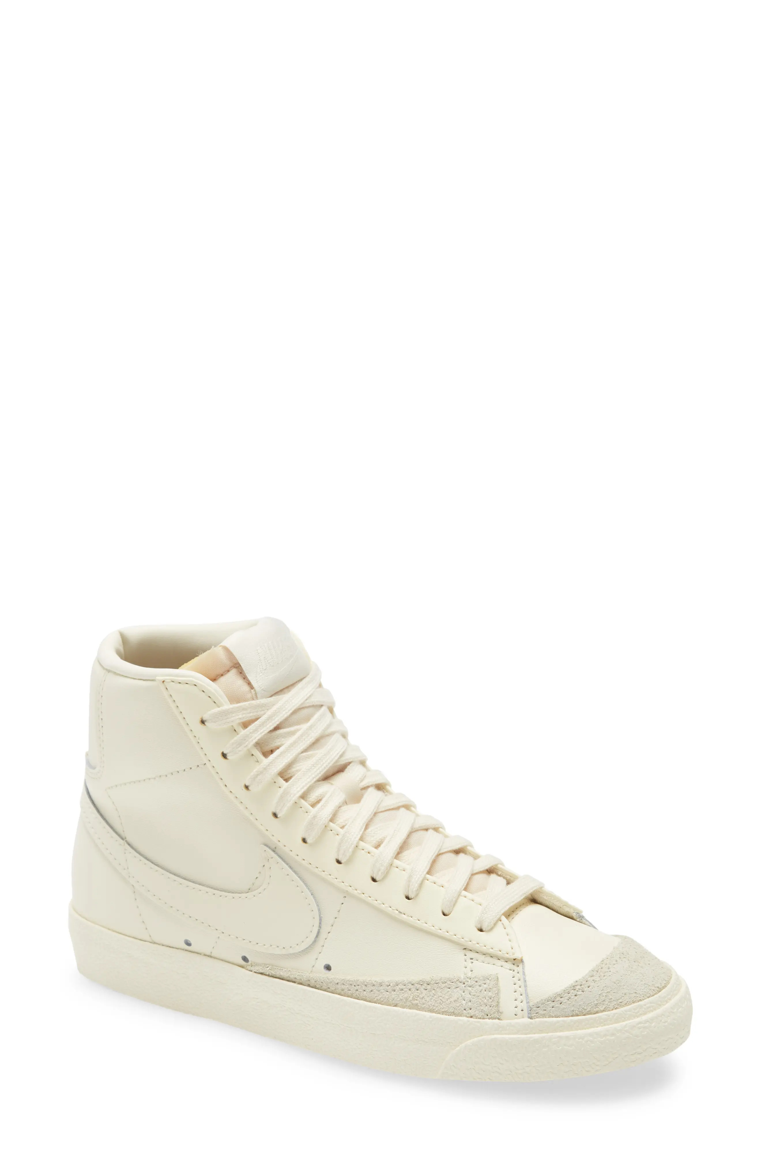 Women's Nike Blazer Mid '77 High Top Sneaker, Size 10.5 M - Beige | Nordstrom