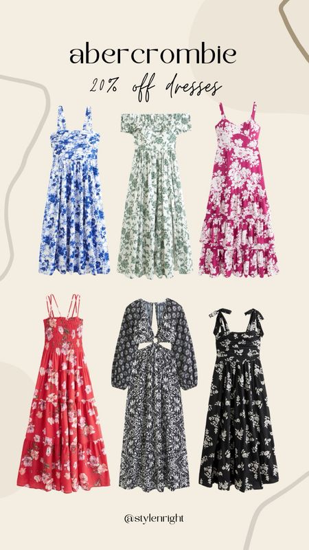 20% off dresses at Abercrombie today!🤍 find the perfect dresses for spring!🌸

Spring dresses. Abercrombie. Spring fashion. Floral dress.

#LTKsalealert #LTKSeasonal #LTKstyletip