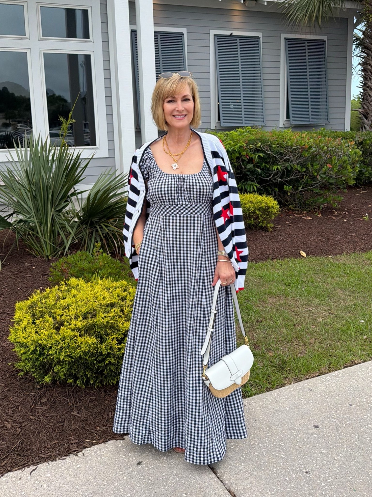 DON’T MISS this SALE!! Super flattering gingham dress. ALL SIZES AVAILABLE 
Size down one for the best fit.

#LTKSaleAlert #LTKOver40 #LTKTravel