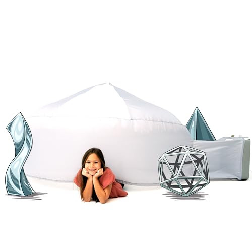 The Original AIR FORT Build A Fort in 30 Seconds, Inflatable Fort for Kids (Mod About Gray) | Amazon (US)